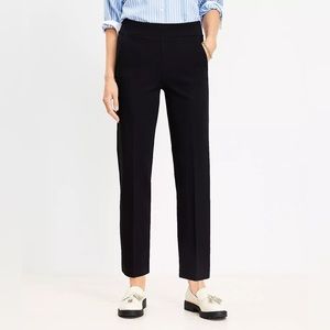 Loft pull-on straight leg pants